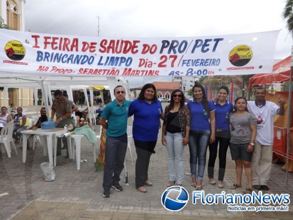 I Feira da Saúde do PRO/PET leva exames gratuitos a florianenses.(Imagem:FlorianoNews)