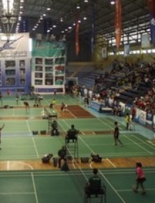 Pan-Americano Júnior de badminton foi disputado na Guatemala.(Imagem:Arquivo Pessoal)