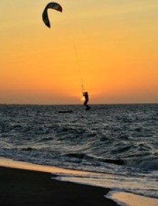 Praia de Barra Grande, litoral do Piauí, palco da Arena Kite.(Imagem:Juscelino Reis)