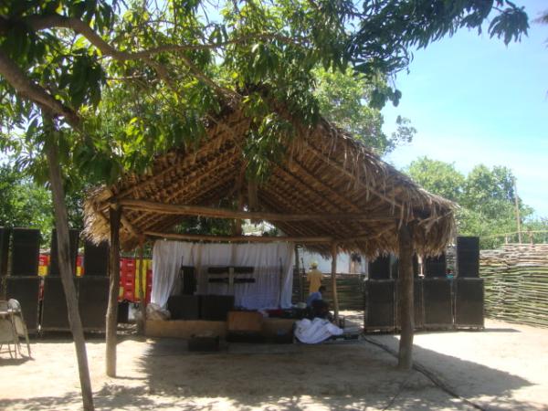 local de festa na comunidade Sucuruju(Imagem:redação)