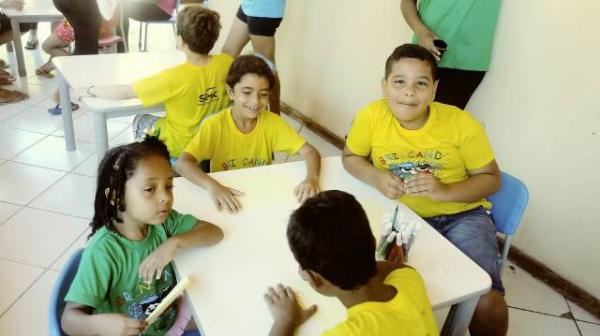 Brincando nas Férias 2018 é encerrado com show de talentos no SESC Floriano.(Imagem:FlorianoNews)