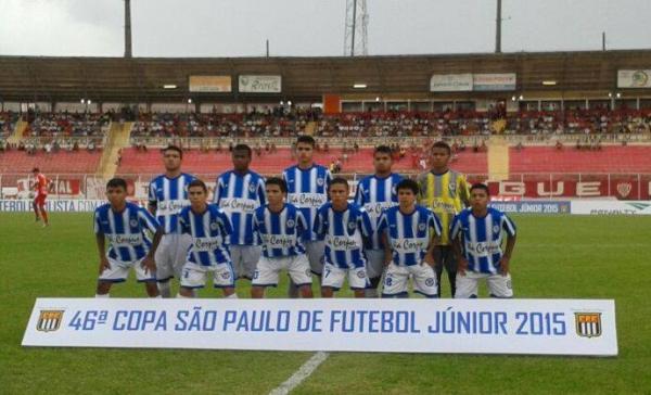 Comercial-PI na Copa São Paulo de Futebol Júnior.(Imagem:Arquivo Pessoal)