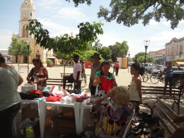 Rotary Club realizou bazar beneficente em Floriano.(Imagem:FlorianoNews)
