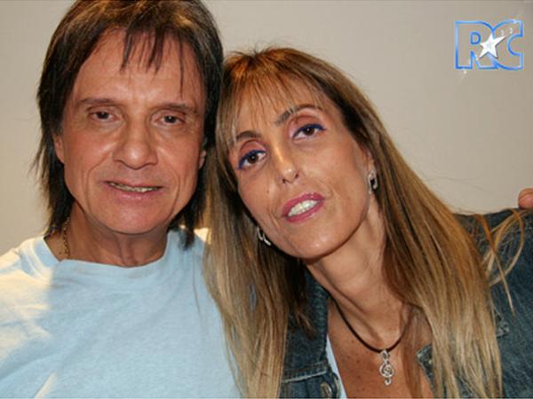 Roberto Carlos e Ana Paula Rossi Braga Ferreira(Imagem:Divulgação)