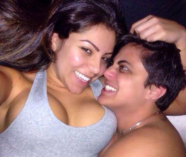 Andressa Ferreira e Thammy Miranda reatam namoro.(Imagem:MSN)