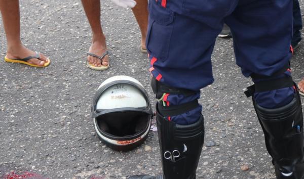 Segundo a PM, o homem foi baleado quando teria tentado assaltar duas idosas na Zona Leste de Teresina(Imagem:Glayson Costa/ G1 PI)