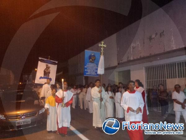 Com missa e procissão, católicos celebram Corpus Christi em Floriano. (Imagem:FlorianoNews)