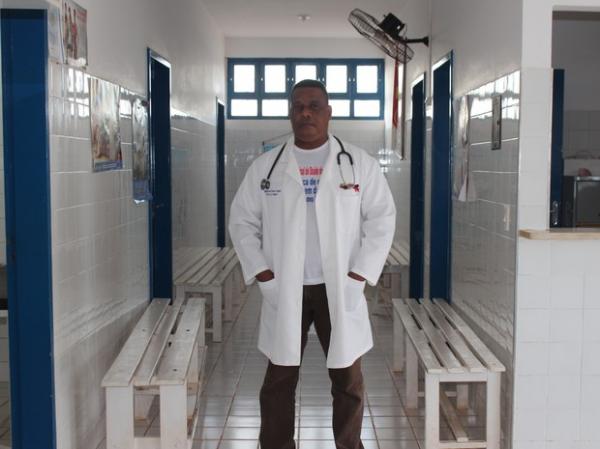 Juan Ramon chegou em Joca Marques em 2013 e reclama da falta de estrutura.(Imagem:Gilcilene Araújo/G1)