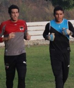César Luz (à esquerda) evita polemizar atrito com o ex-treinador do River-PI.(Imagem:Wenner Tito/GloboEsporte.com)
