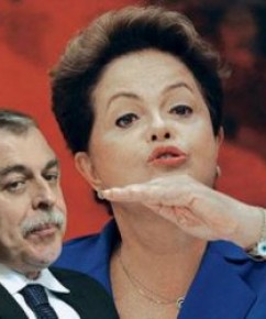 Paulo Roberto Costa e Dilma Rousseff(Imagem:Dida Sampaio/Estadão Conteúdo e Cristiano Mariz/VE)