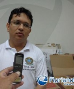 Chefe de Cartório Rafael Vitor, da 21ª Zona Eleitoral de Barão de Grajaú(Imagem:FlorianoNews)