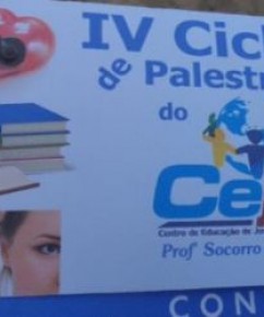 Comunidade florianense é convidada a participar do IV Ciclo de Palestra do CEJA.(Imagem:FlorianoNews)