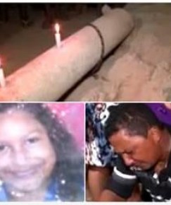 Menina de 10 anos morre esmagada após uma coluna de concreto cair.(Imagem:Divulgação)