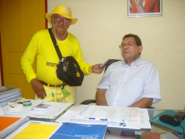 Entrevista com Raimundo Silva - Prefeito de Barao de Grajau-MA(Imagem:redação)