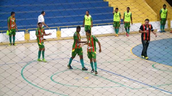 Sampaio Corrêa vai à semifinal do Piauiense de futsal.(Imagem:TV Clube)