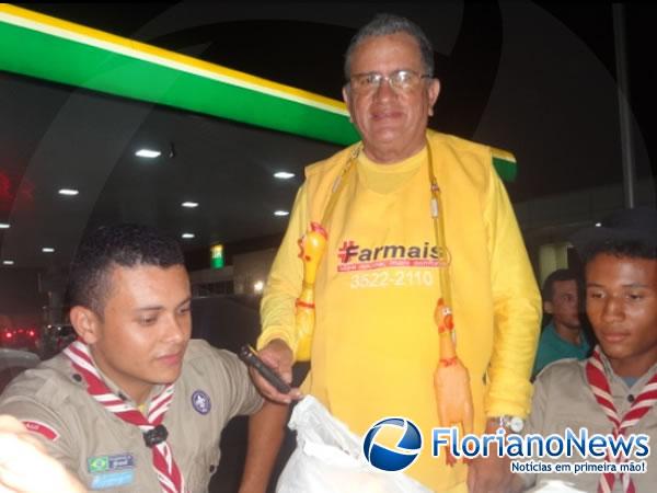 Maurício Torres, líder do 22º Grupo de Escoteiros Sebastião Martins.(Imagem:FlorianoNews)