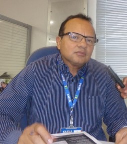 Mariano José Tenório, gerente da Caixa Econômica Federal.(Imagem:FlorianoNews)