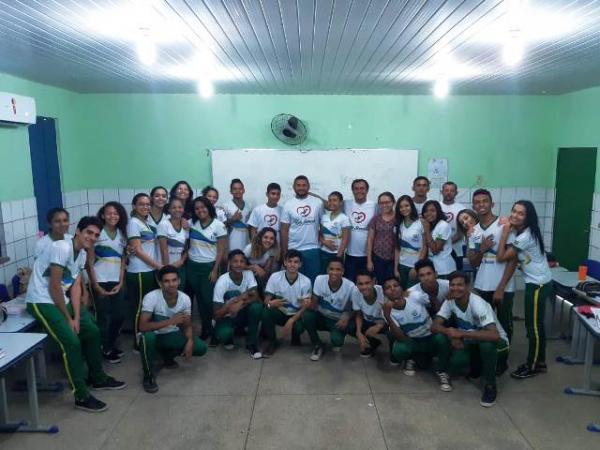 Instituto Nova Semente visita alunos da Unidade Escolar Bucar Neto.(Imagem:Deylange Oliveira)