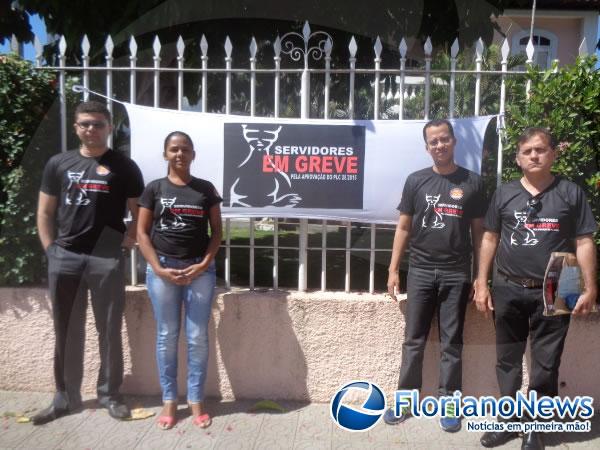 Servidores da Justiça Federal aderem a movimento grevista em Floriano.(Imagem:FlorianoNews)