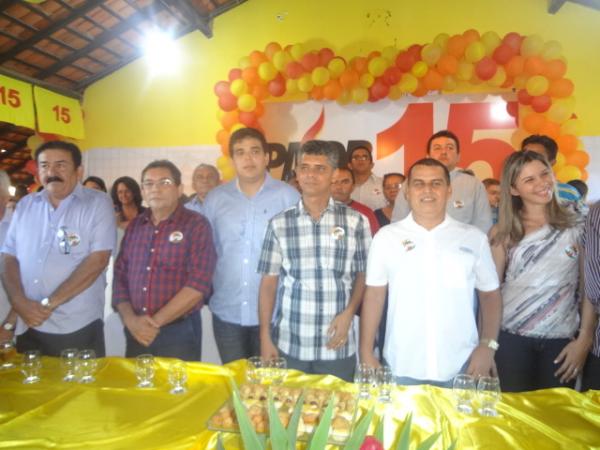 Convenção homologa candidatura de Fleury Ribeiro e César Jr em Barão de Grajaú.(Imagem:FlorianoNews)