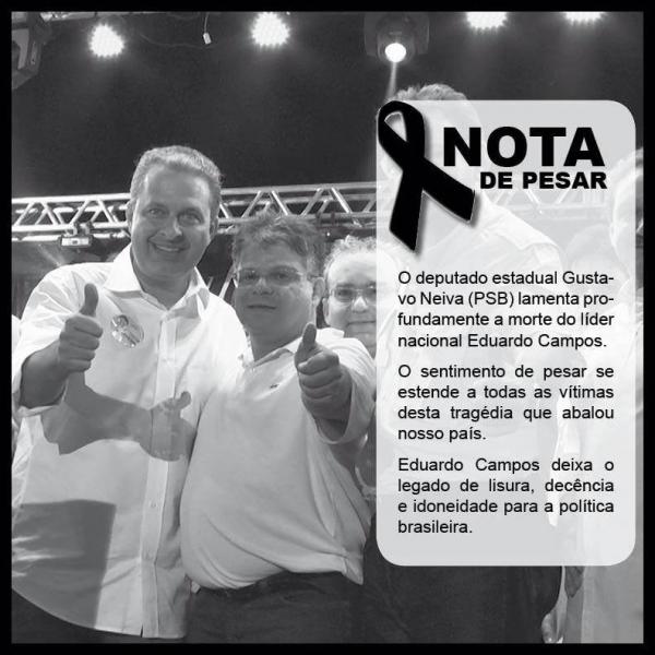 Eduardo Campos e Gustavo Neiva(Imagem:Assessoria de Comunicação)