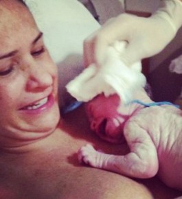 Glaucia Deneno, mãe da filha caçula de Latino, Valentina.(Imagem:Reprodução/Instagram )