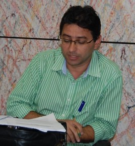Bigman Barbosa, Secretário de Saúde.(Imagem:Waldemir Miranda)
