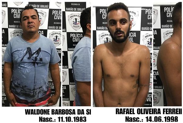 Polícia Civil de Barão de Grajaú cumpre ordem judicial e prende cinco suspeitos.(Imagem:Polícia Civil )