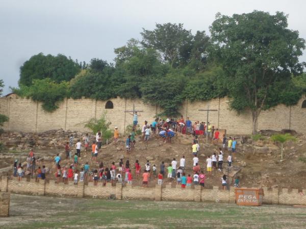 Ensaio da Paixão de Cristo em Floriano (Imagem:FlorianoNews)