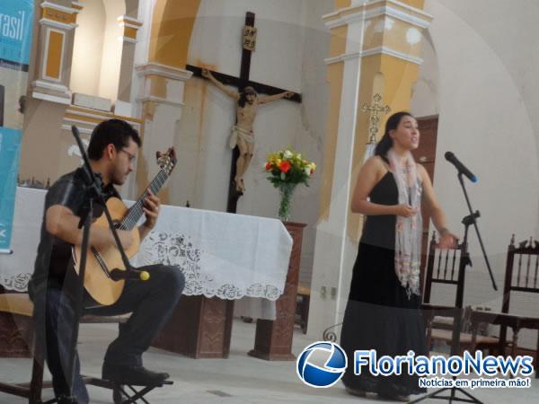 Projeto Sonora Brasil apresentou em Floriano o concerto Duo Cancionâncias.(Imagem:FlorianoNews)