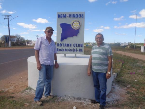 Rotary Club instala marco rotário em Barão de Grajaú.(Imagem:FlorianoNews)