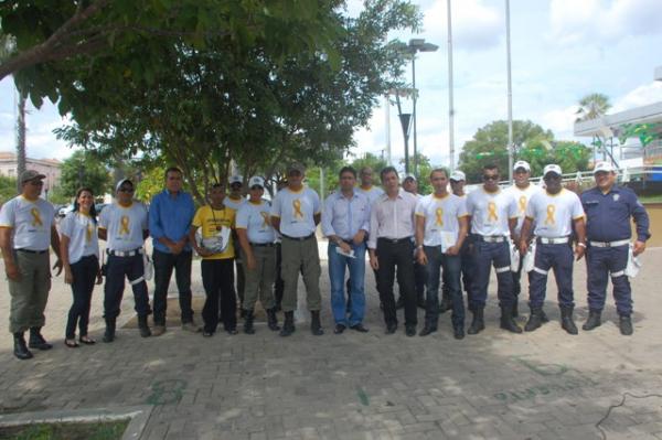 Maio Amarelo: Prefeitura Municipal de Floriano adere ao movimento.(Imagem:Waldemir Miranda)