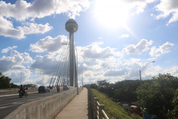 Segundo a pesquisa, Teresina ficou diversas vezes no topo das cidades mais quentes do país(Imagem:Lucas Marreiros/G1)