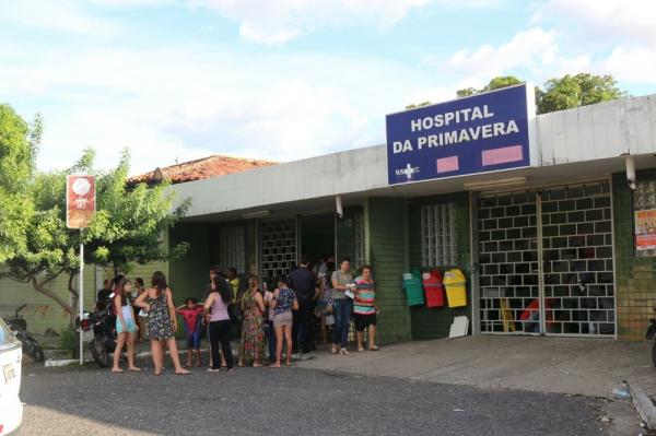 Hospital do bairro Primavera, Zona Norte de Teresina.(Imagem:José Marcelo/G1PI)
