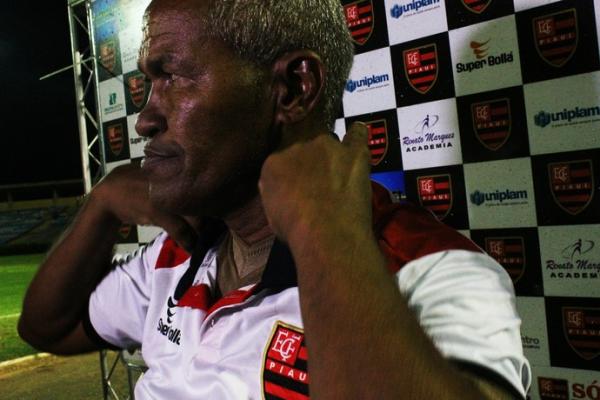 Dias Pereira lamenta erros da Raposa na Copa Piauí, vice por causa de um gol de saldo.(Imagem:Emanuele Madeira)