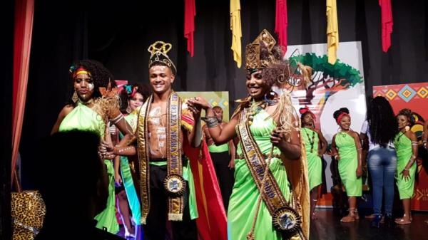 Eleitos Miss e Mister Beleza Negra 2019 em Floriano.(Imagem:Oxem.com)