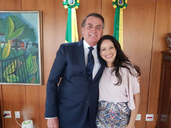 Com aval de Bolsonaro, Rubenita será candidata em Teresina(Imagem:Arquivo Pessoal Rubenita/PR)
