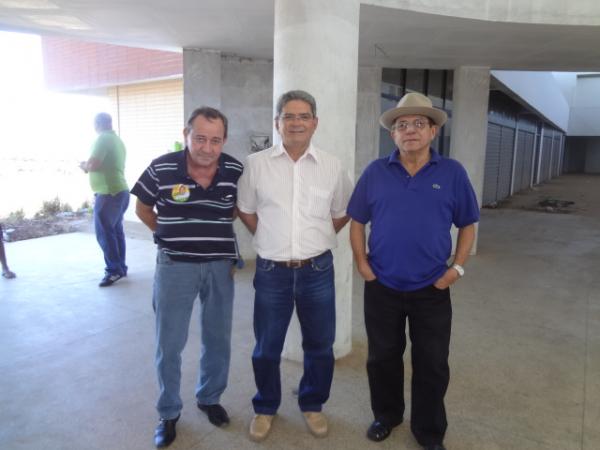 Secretário dos Transportes visita obras em Floriano.(Imagem:FlorianoNews)