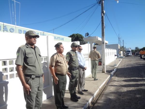 3º Batalhão de Polícia Militar realiza homenagem ao Dia do Soldado.(Imagem:FlorianoNews)