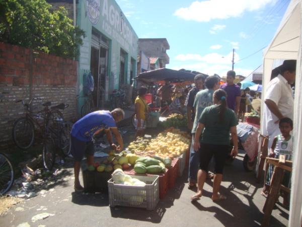 Mercado Central na Rua Julio Guimaraes(Imagem:redação)