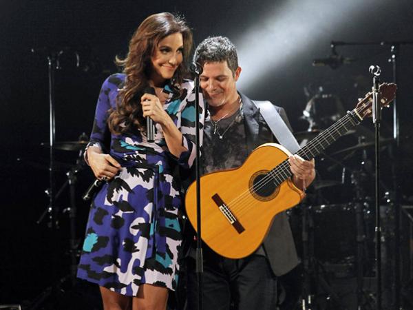 Ivete Sangalo e Alejandro Sanz(Imagem:Divulgação)