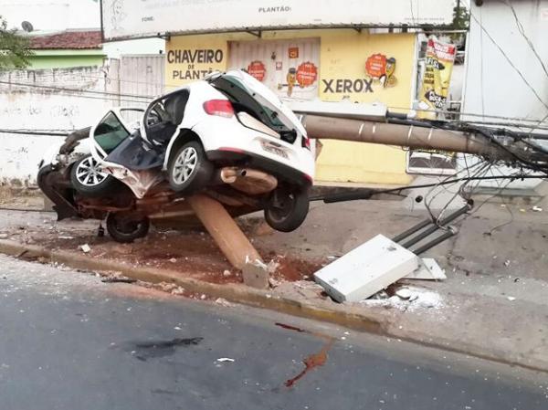 Acidente matou motorista de 32 anos na Avenida Historiador Rubens de Mendonça, em Cuiabá.(Imagem:Delegacia Especializada em Delitos de Trânsito de )