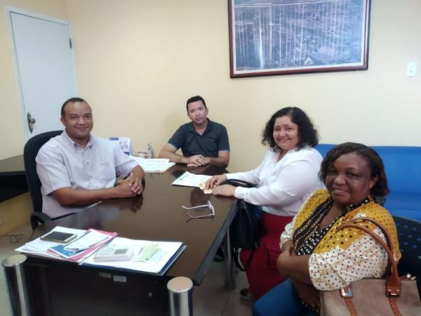 Governo recebe representantes da Agência de Desenvolvimento Habitacional do Piauí (ADH).(Imagem:Secom)