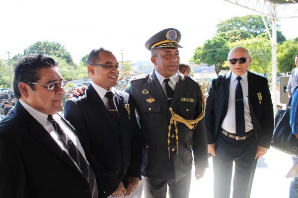 Polícia Militar do Piauí completa 179 anos e realiza solenidade no QCG.(Imagem:Teresina Diário)