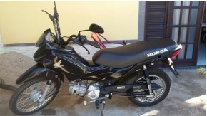 Motocicleta é furtada no bairro Irapuá II.(Imagem:Reprodução)