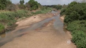 Estudantes promovem passeata para salvar rio Gurgueia no Sul do Piauí(Imagem:G1 PI)