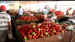 Tomate e pimentão estão entre os campeões de elevação nos preços.(Imagem:G1 PI)