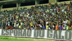 Arquibancada do placar é o mais procurado pela torcida organizada do Galo.(Imagem:Emanuele Madeira/Globoesporte.com)