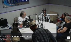 Ladrão invade Rádio Cultura durante programa ao vivo.(Imagem:Reprodução)