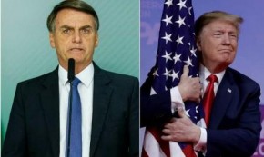 Encontro de Bolsonaro com Trump definirá agenda bilateral.(Imagem:Divulgação)